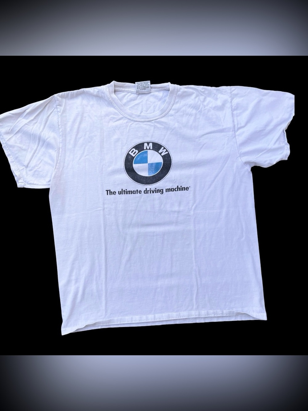 90s Vintage BMW the Ultimate Driving Machine Shirt White Size Men’s L